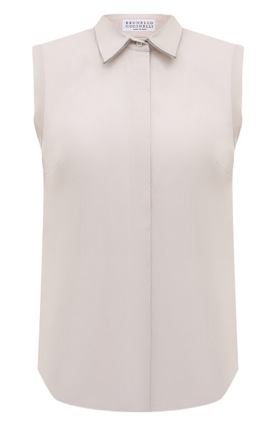 Женская хлопковая блузка BRUNELLO CUCINELLI, арт. M0091MA616