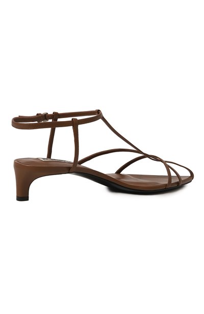 Кожаные босоножки JIL SANDER, арт. J15WP0129/P6521, фото 3