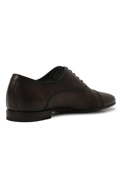 Кожаные оксфорды BARRETT темно-коричневого цвета по цене 65100 руб., арт. 141U002.38/C0RSAR0, фото 5 Кожаные оксфорды BARRETT, арт. 141U002.38/C0RSAR0, фото 5