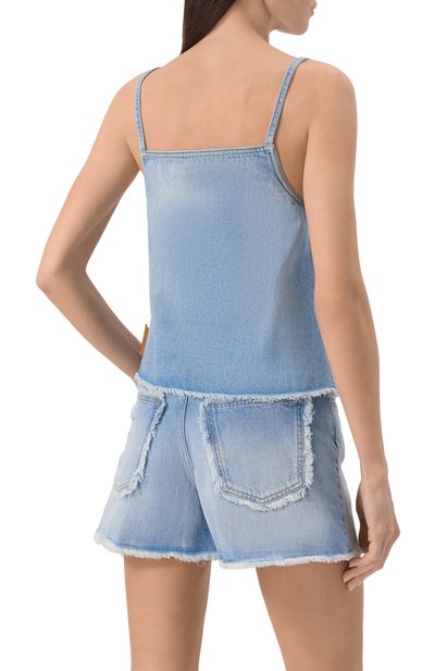 Джинсовый топ OFF-WHITE, арт. 0WYP00BS25DEN0014060, фото 4