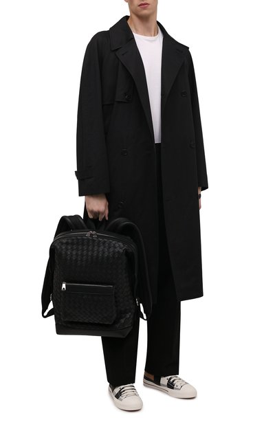 Кожаные кеды BURBERRY, арт. 8043606, фото 2