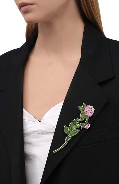 Брошь клевер РУССКИЕ САМОЦВЕТЫ, арт. 41463, фото 2