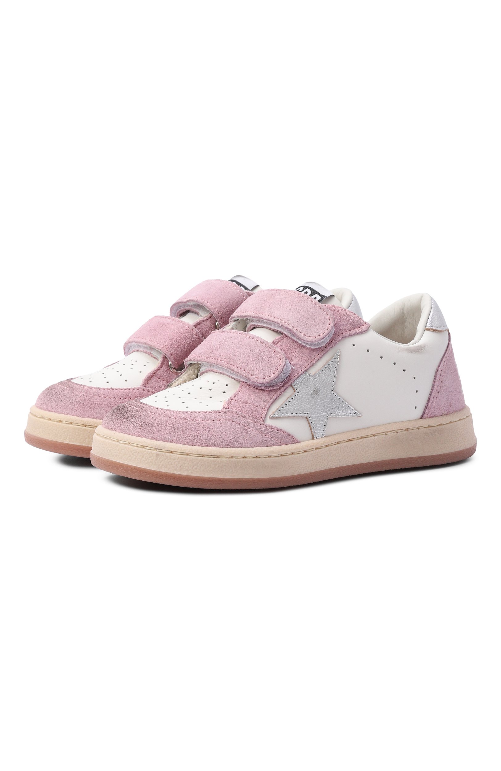 Кожаные кеды ball star GOLDEN GOOSE DELUXE BRAND, арт. GYF00501.F008650, фото 1