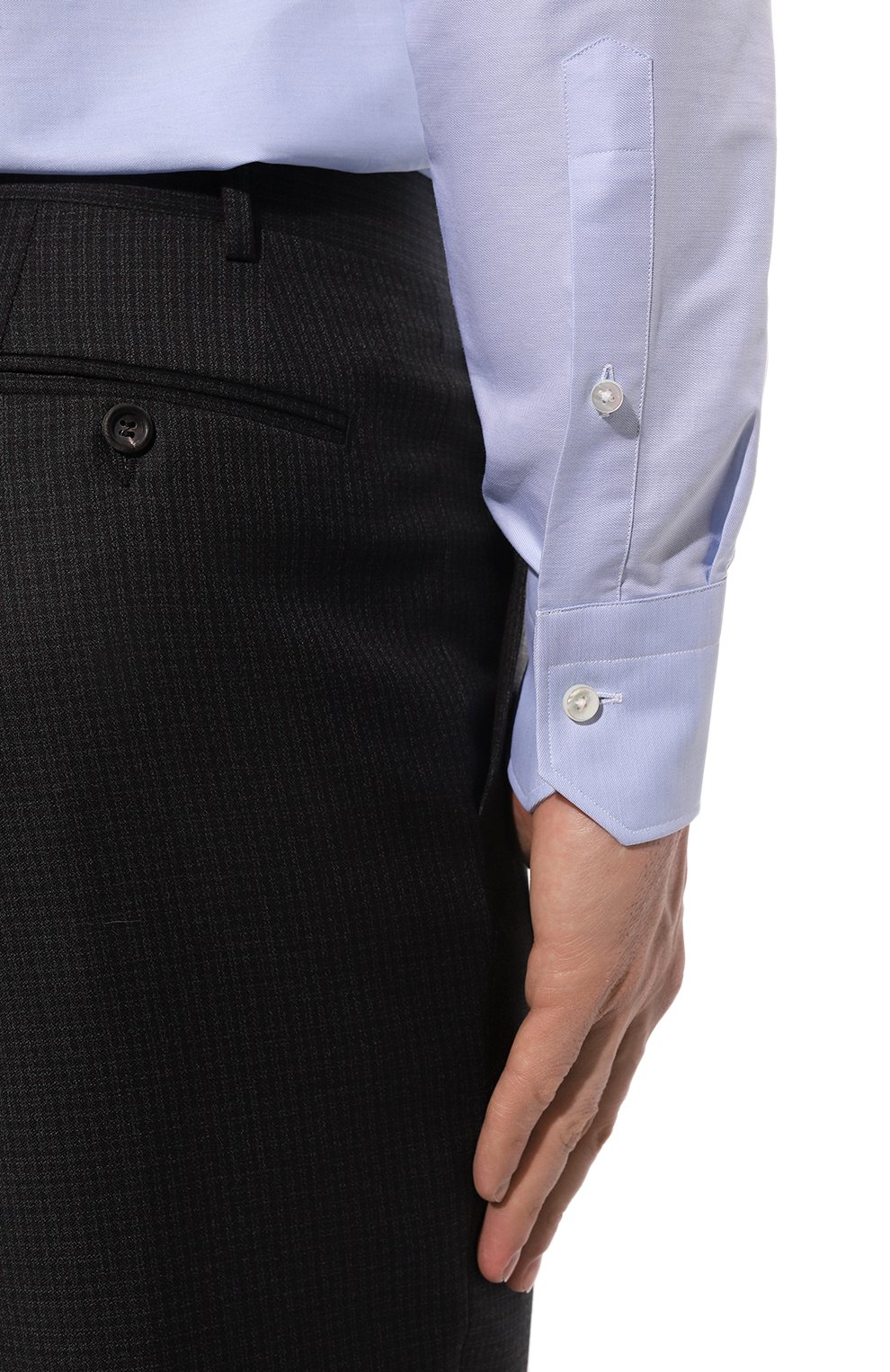 Хлопковая сорочка ZEGNA, арт. 9MS0BA-CT1030, фото 6