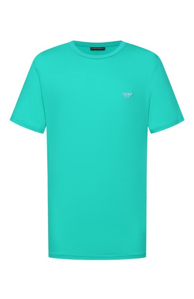 Мужская хлопковая футболка EMPORIO ARMANI, арт. EM000574/AF20424