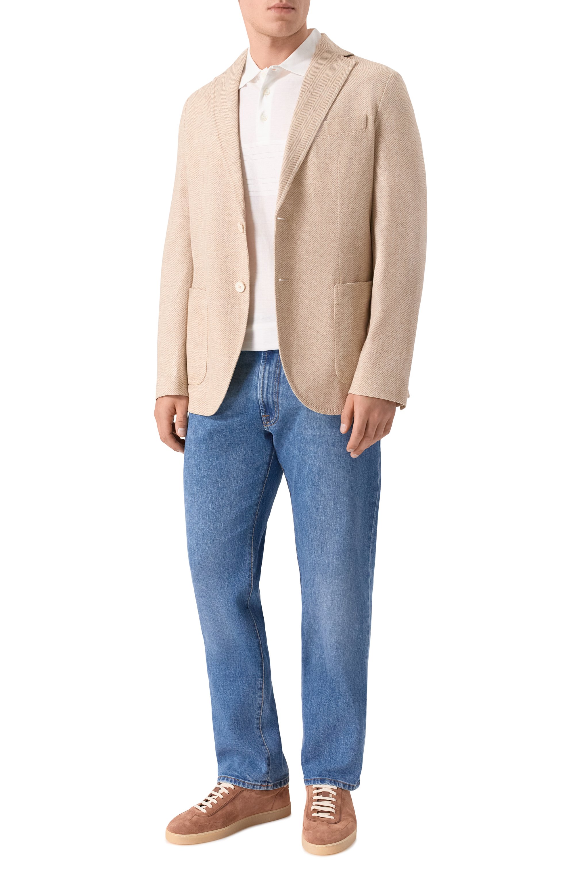 Хлопковый пиджак CIRCOLO 1901, арт. CN5245, фото 2