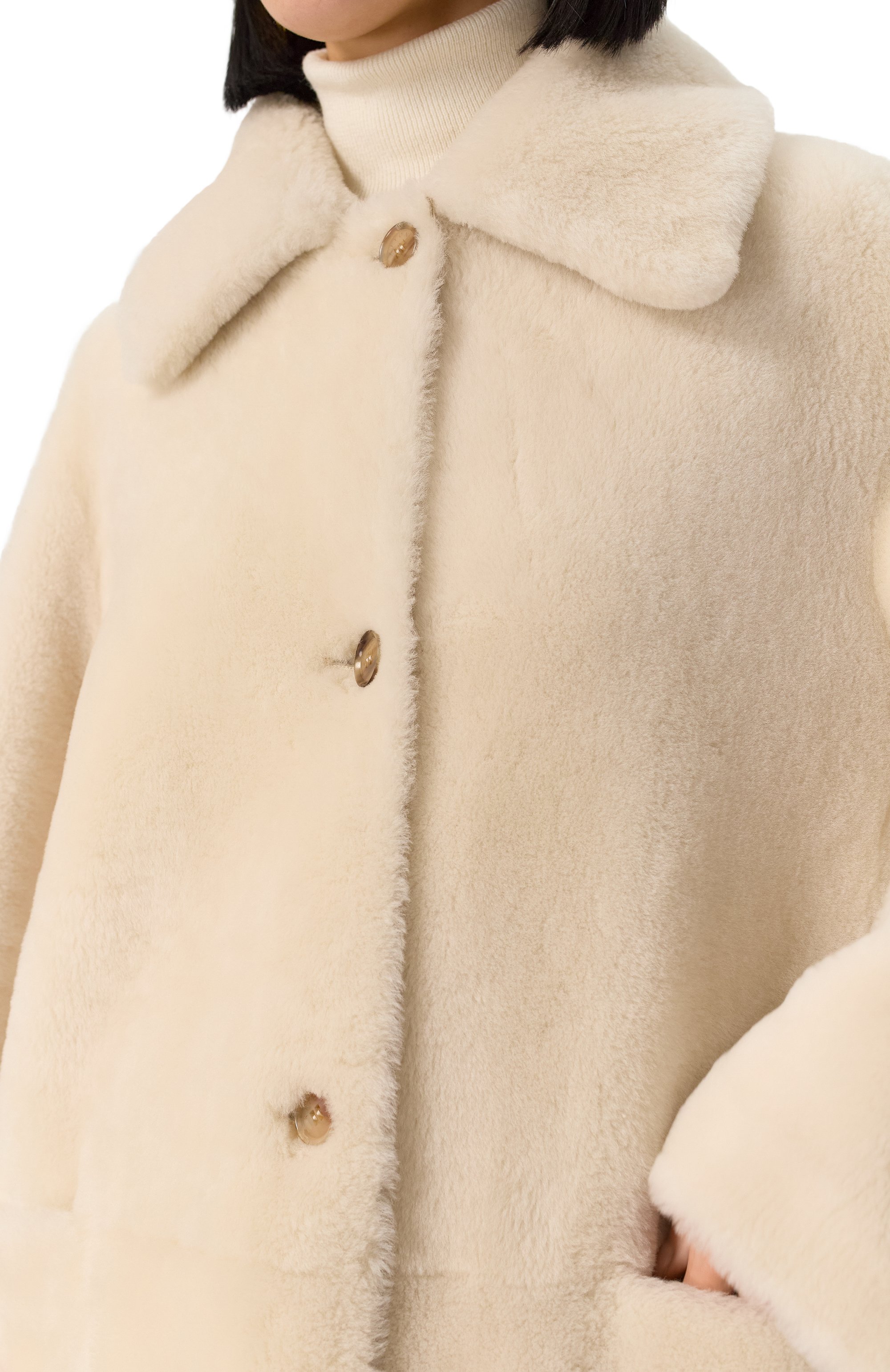 Двусторонняя дубленка из овчины KITON, арт. D58671K0546F02, фото 5