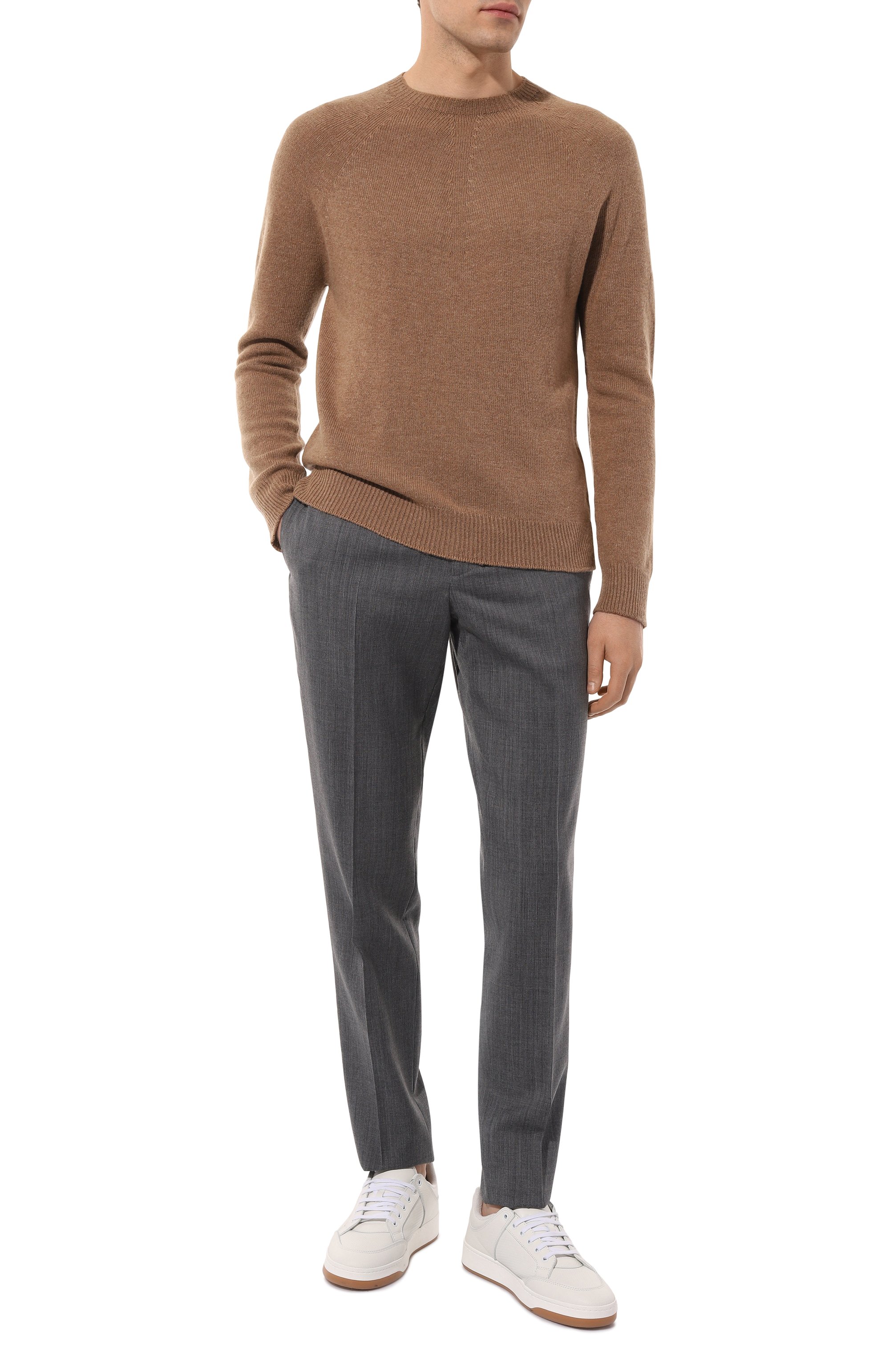 Шерстяные брюки JIL SANDER, арт. J22KA0176/J40171, фото 2