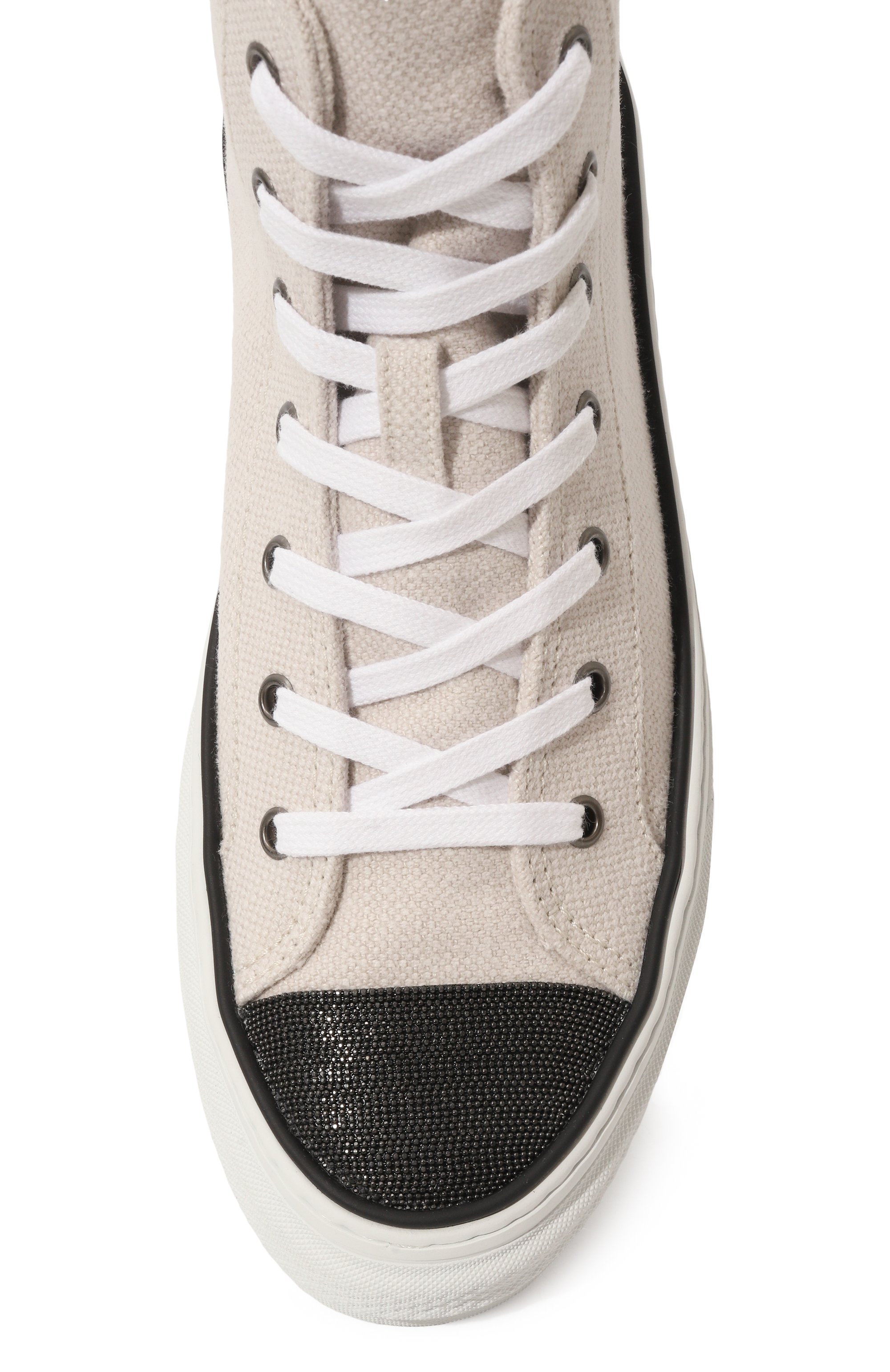 Текстильные кеды BRUNELLO CUCINELLI, арт. MZ58GB1301, фото 6