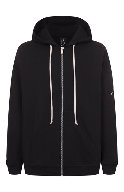 Мужской хлопковая толстовка rick owens x champion RICK OWENS, арт. CM01E1663/CHFE