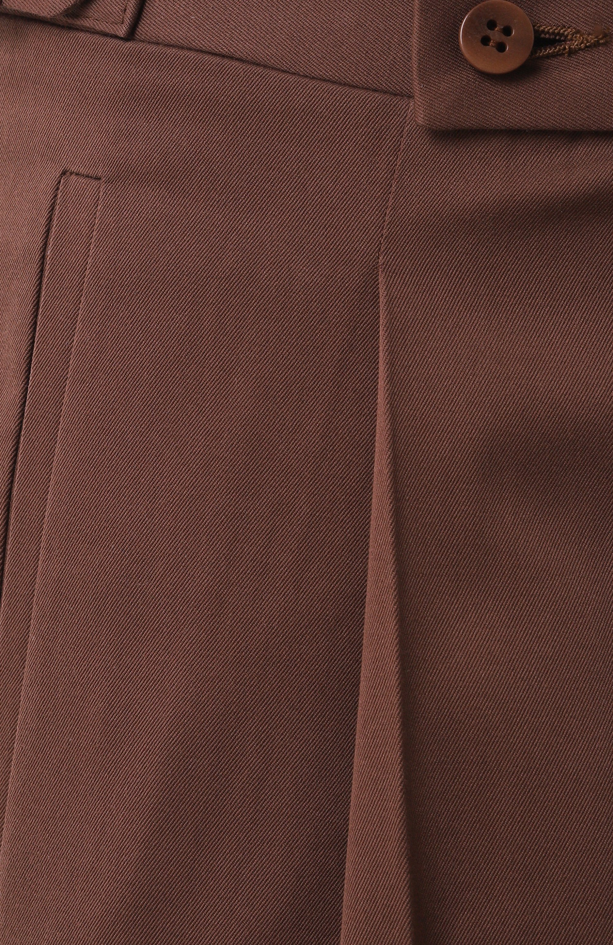 Брюки-карго из хлопка и кашемира KITON, арт. UPN05K0647E07, фото 6