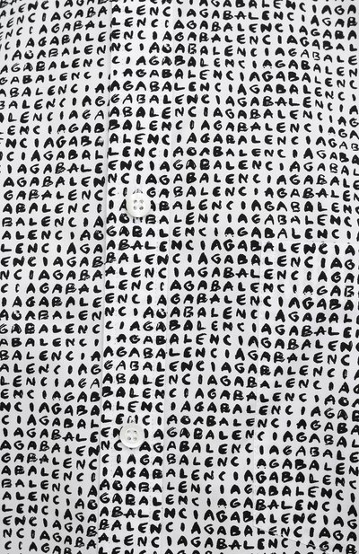 Хлопковая рубашка BALENCIAGA, арт. 658956/TKL40, фото 5