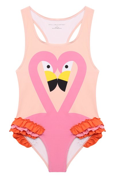 Слитный купальник STELLA MCCARTNEY розового цвета по цене 6660 руб., арт. 602809/SQK62, фото 1 Слитный купальник STELLA MCCARTNEY, арт. 602809/SQK62, фото 1