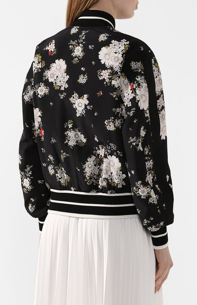 Шелковый бомбер N21, арт. 20E N2M0/0012/5531, фото 4