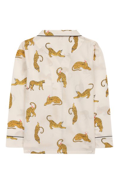 Хлопковая пижама LITTLE YOLKE, арт. AW19-12C-PL-I/9-12Y, фото 4
