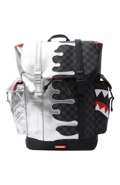 Рюкзак silver side drip black check SPRAYGROUND, арт. 910B8923NSZ/SILVER SIDE DRIP BLACK CHECK M0NTE CAR
