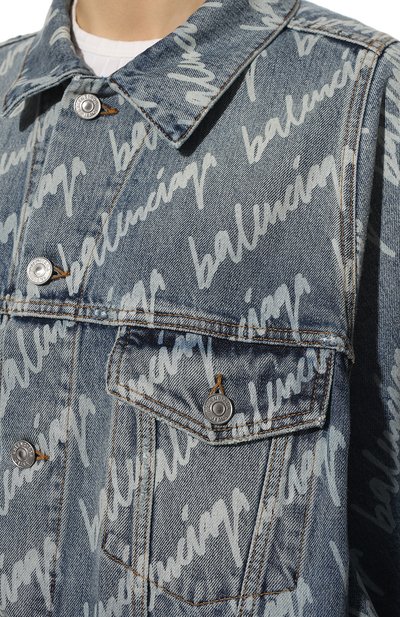 Джинсовая куртка BALENCIAGA, а рт. 662853/TJW90, фото 5