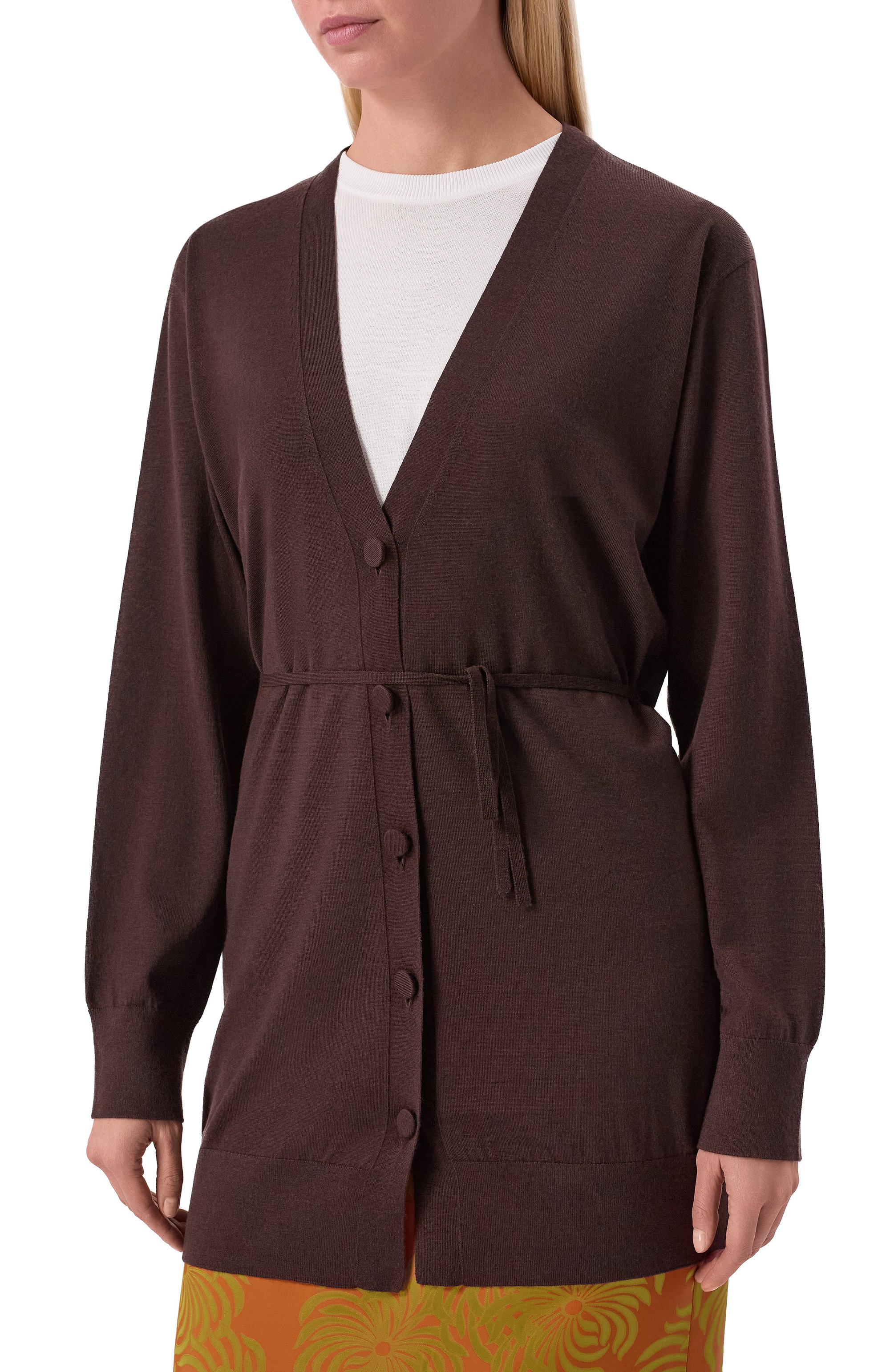 Шерстяной кардиган DRIES VAN NOTEN, арт. 252-011204-2700, фото 3