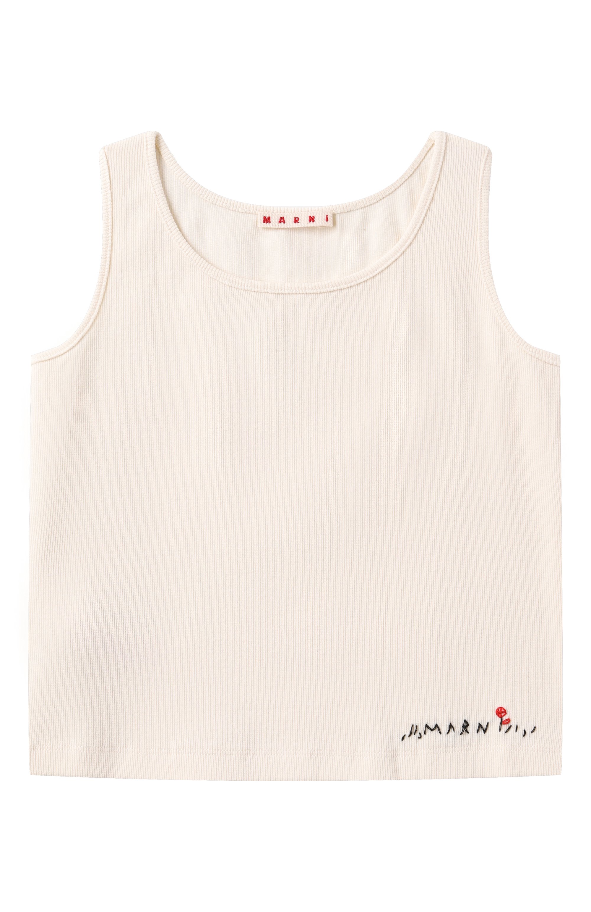 Хлопковая майка MARNI, арт. M01427/M00UQ, фото 1