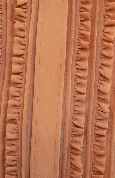 Блузка VICTORIA BECKHAM бежевого цвета по цене 98300 руб., арт. 1221WSH002524C, фото 5 Блузка VICTORIA BECKHAM, арт. 1221WSH002524C, фото 5