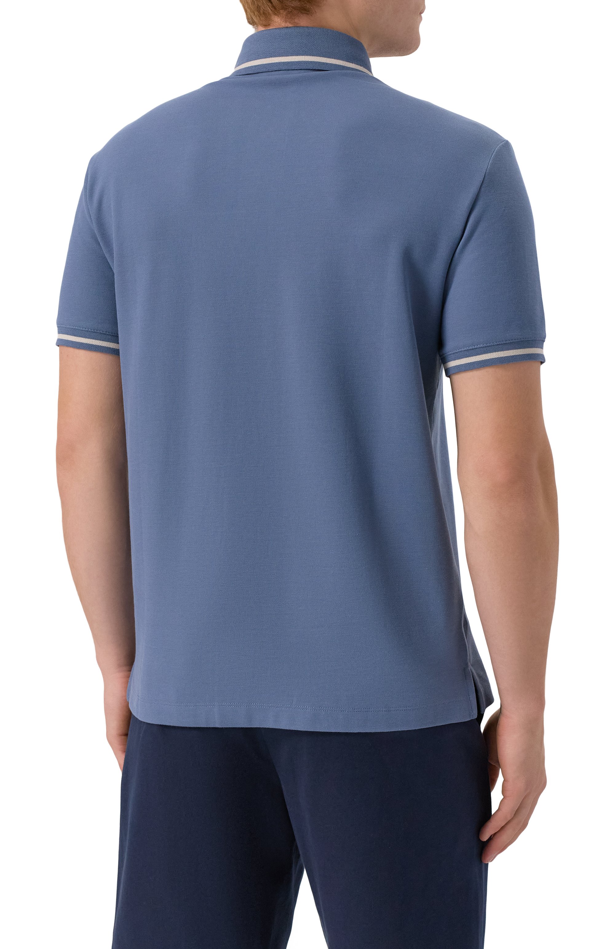 Хлопковое поло EMPORIO ARMANI, арт. EM003003/AF10497, фото 4