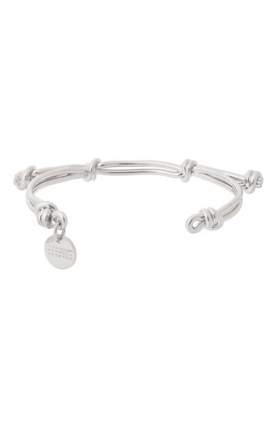 Браслет MM6 серебряного цвета по цене 41750 руб., арт. SM6UY0123/P9264, фото 3 Браслет MM6, арт. SM6UY0123/P9264, фото 3