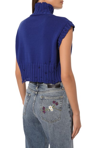 Хлопковый жилет MARNI, арт. DVMD0140A0/UFC652, фото 4