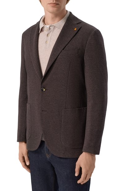 Пиджак из шерсти и хлопка SARTORIA LATORRE, арт. JD74/JK136, фото 3