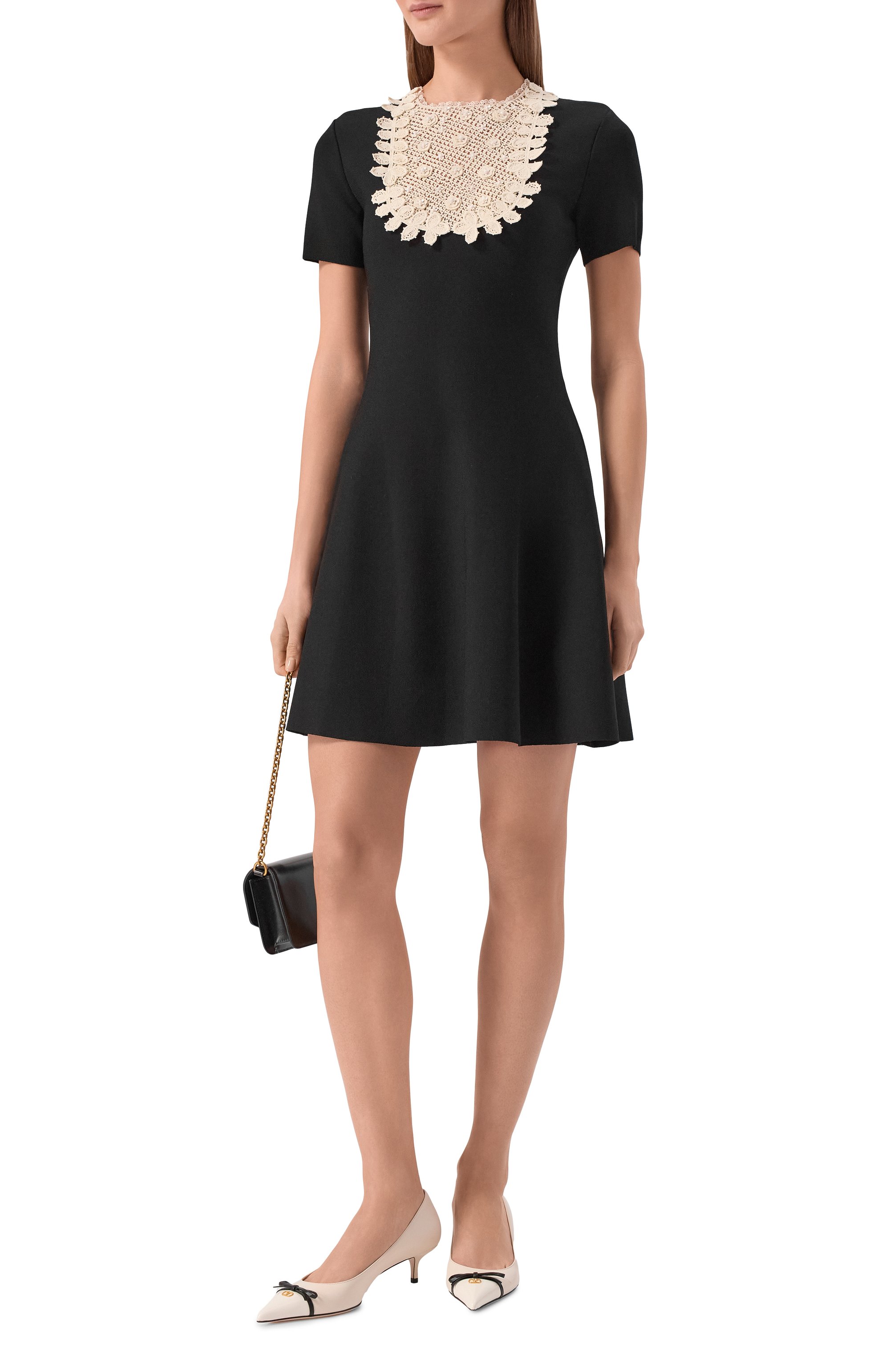 Платье из вискозы VALENTINO, арт. 8B3KD14S/A1Q, фото 2