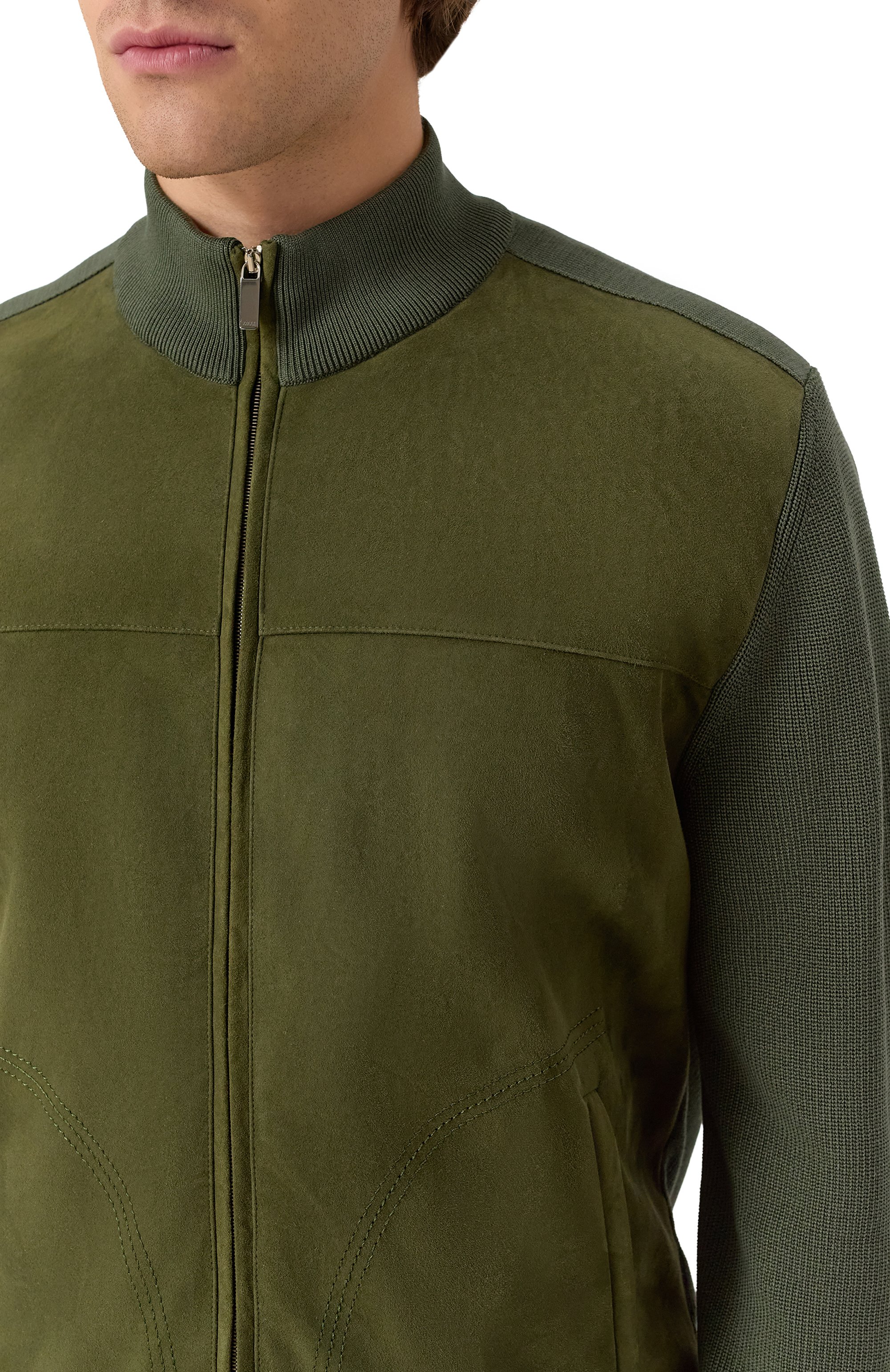 Комбинированный кардиган ZILLI, арт. KZMC01M0149VTSU00, фото 5