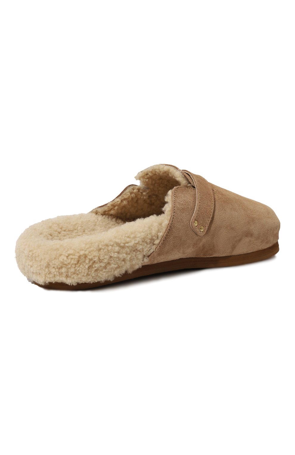 Замшевые сабо vasilitsa ANCIENT GREEK SANDALS, арт. VASILITSA/CR0STA & SHEEPSKIN, фото 5