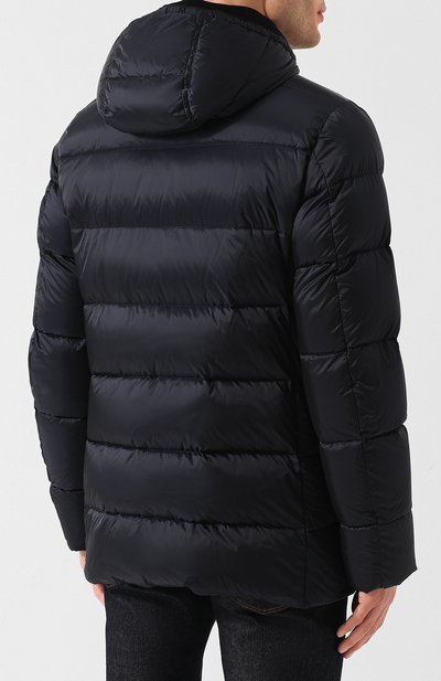 Пуховик MOORER синего цвета по цене 159500 руб., арт. GERACI-SH, фото 4 Пуховик MOORER, арт. GERACI-SH, фото 4