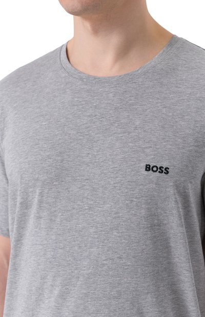 Хлопковая футболка BOSS, арт. 50515391, фото 5
