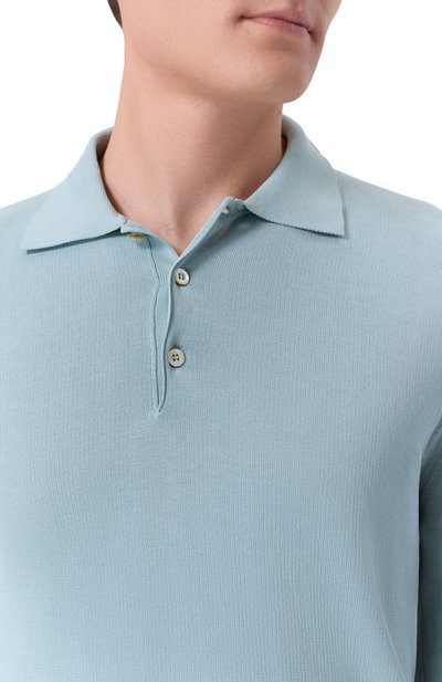 Хлопковое поло CANALI, арт. C0017/MK02459, фото 5