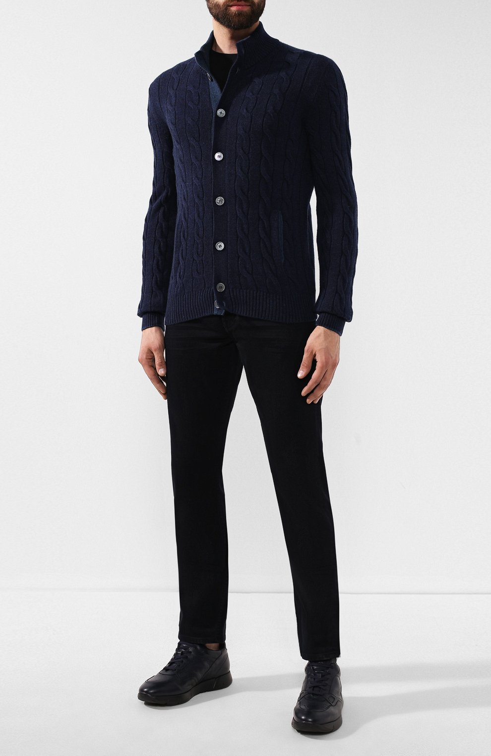 Кашемировый кардиган ANDREA CAMPAGNA, арт. 23138/15572, фото 2