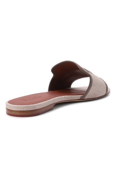 Текстильные шлепанцы summer charms LORO PIANA, арт. FAQ6328, фото 5