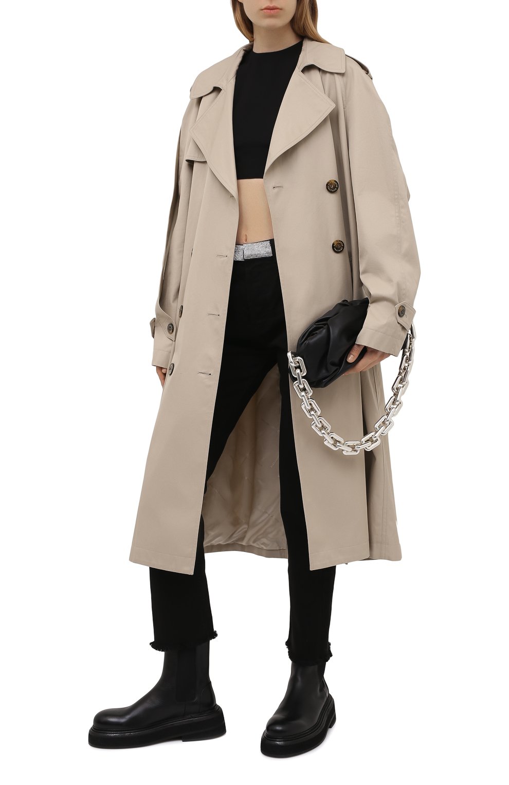 Хлопковый тренч ALEXANDRE VAUTHIER, арт. 211C0A1400 1412-211, фото 2