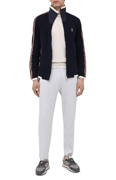 Хлопковая толстовка BRUNELLO CUCINELLI, арт. M0T359156G, фото 2