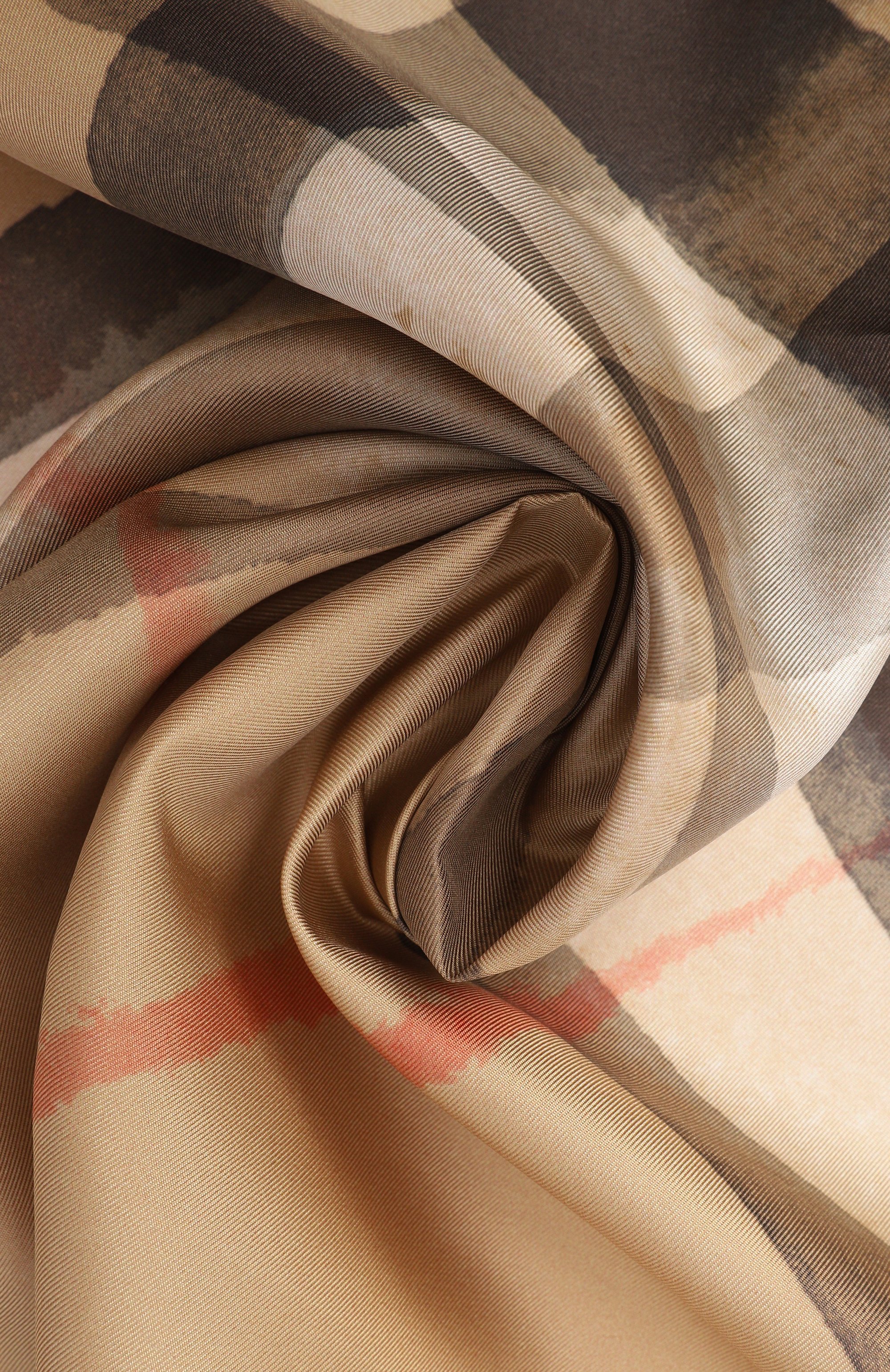 Шелковый платок BURBERRY, арт. 8121392, фото 3