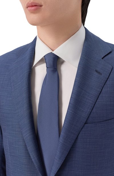 Галстук из шелка и хлопка KITON, арт. UCRVKPC07L58, фото 2