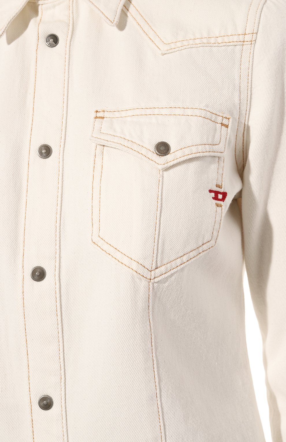 Джинсовая рубашка DIESEL, арт. A09966/0CGAE, фото 5