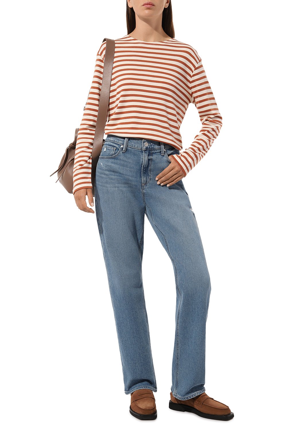 Замшевые пенни-лоферы CLOSED, арт. C99594-88T-22, фото 2