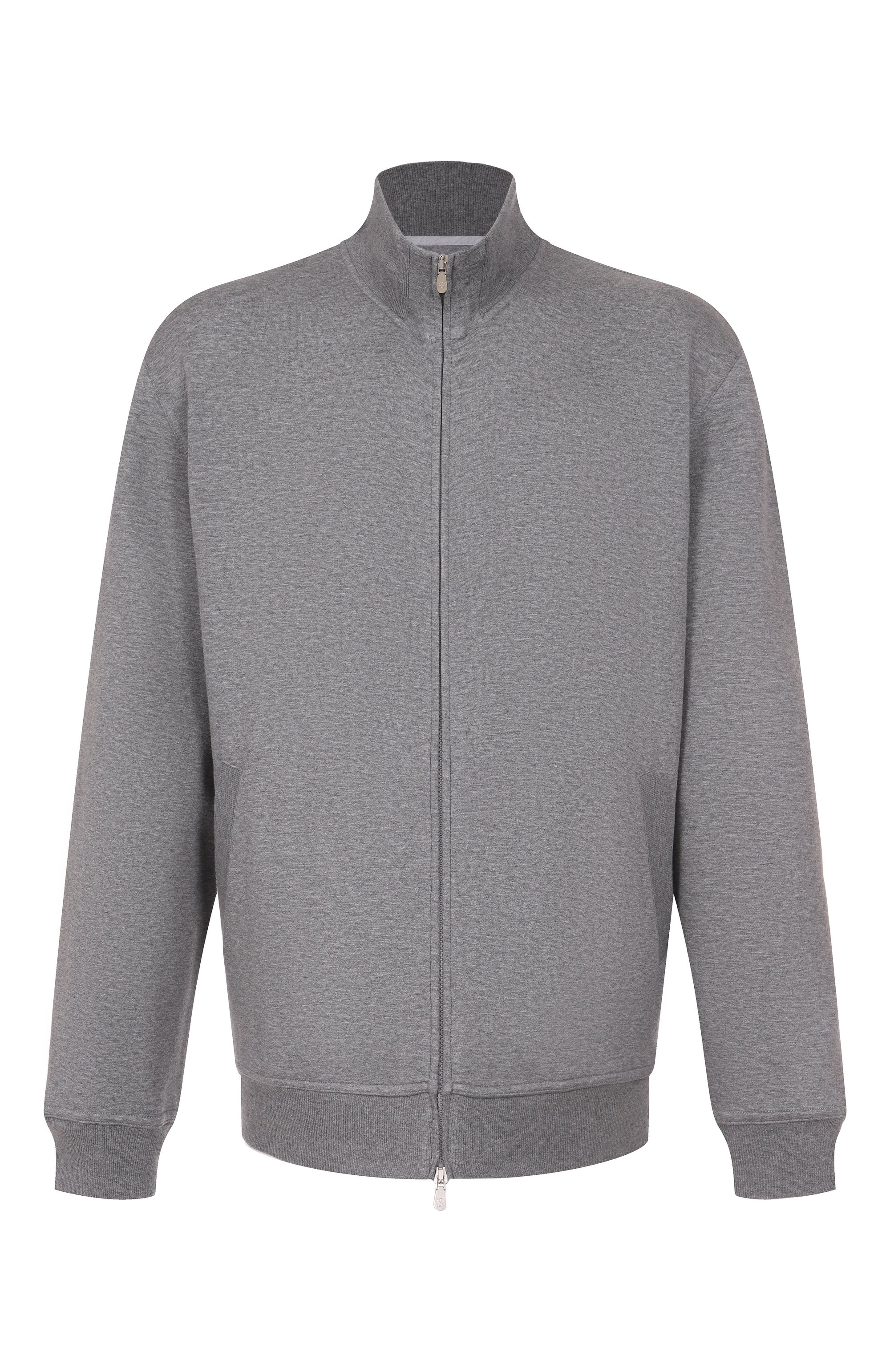 Толстовка из хлопка и кашемира BRUNELLO CUCINELLI, арт. MM8319089G, фото 1