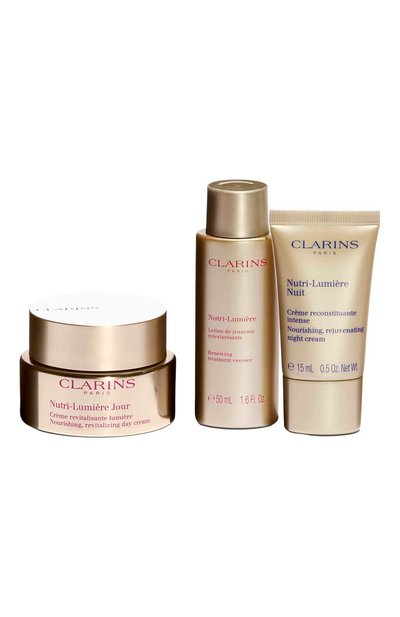 Антивозрастная программа ухода nutri-lumière (50+15+50ml) CLARINS, арт. 80087423, фото 1