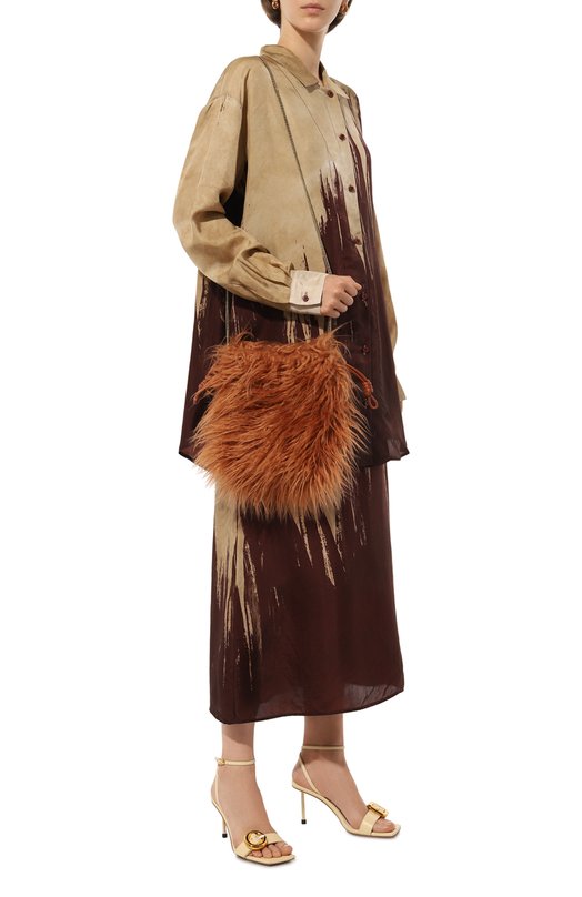 Сумка Dries Van Noten 242-011508-993 Коричневый  242-011508-993 Фото 7