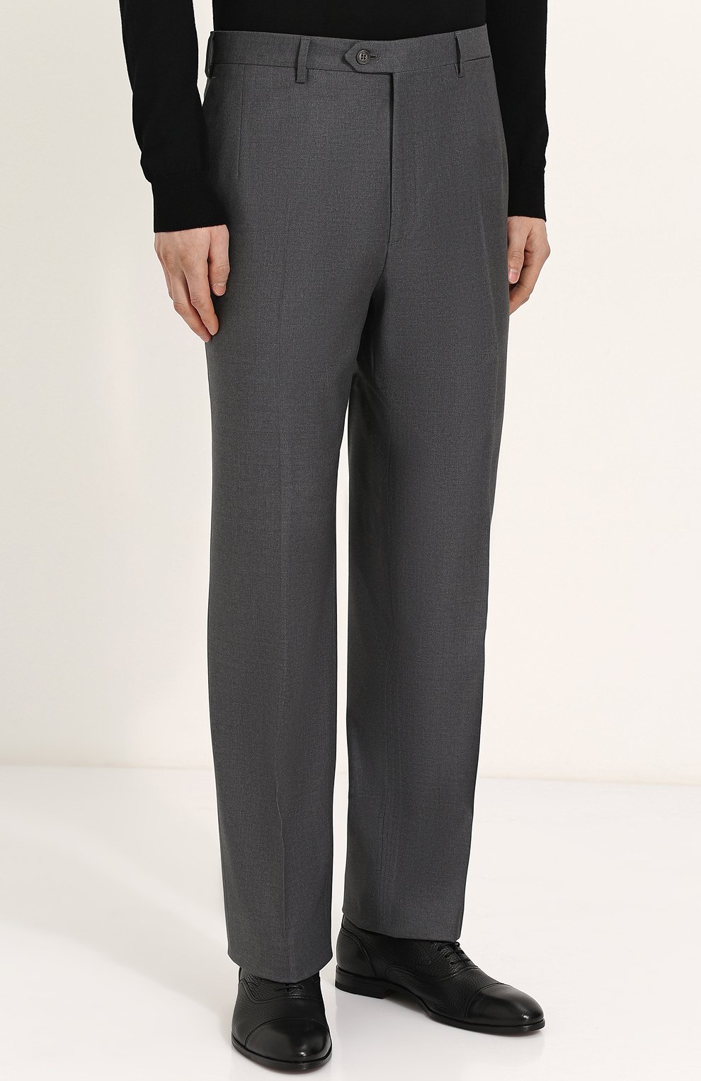 Шерстяные брюки прямого кроя BRIONI, арт. RPL16S/PZA0P/C0RTINA, фото 3