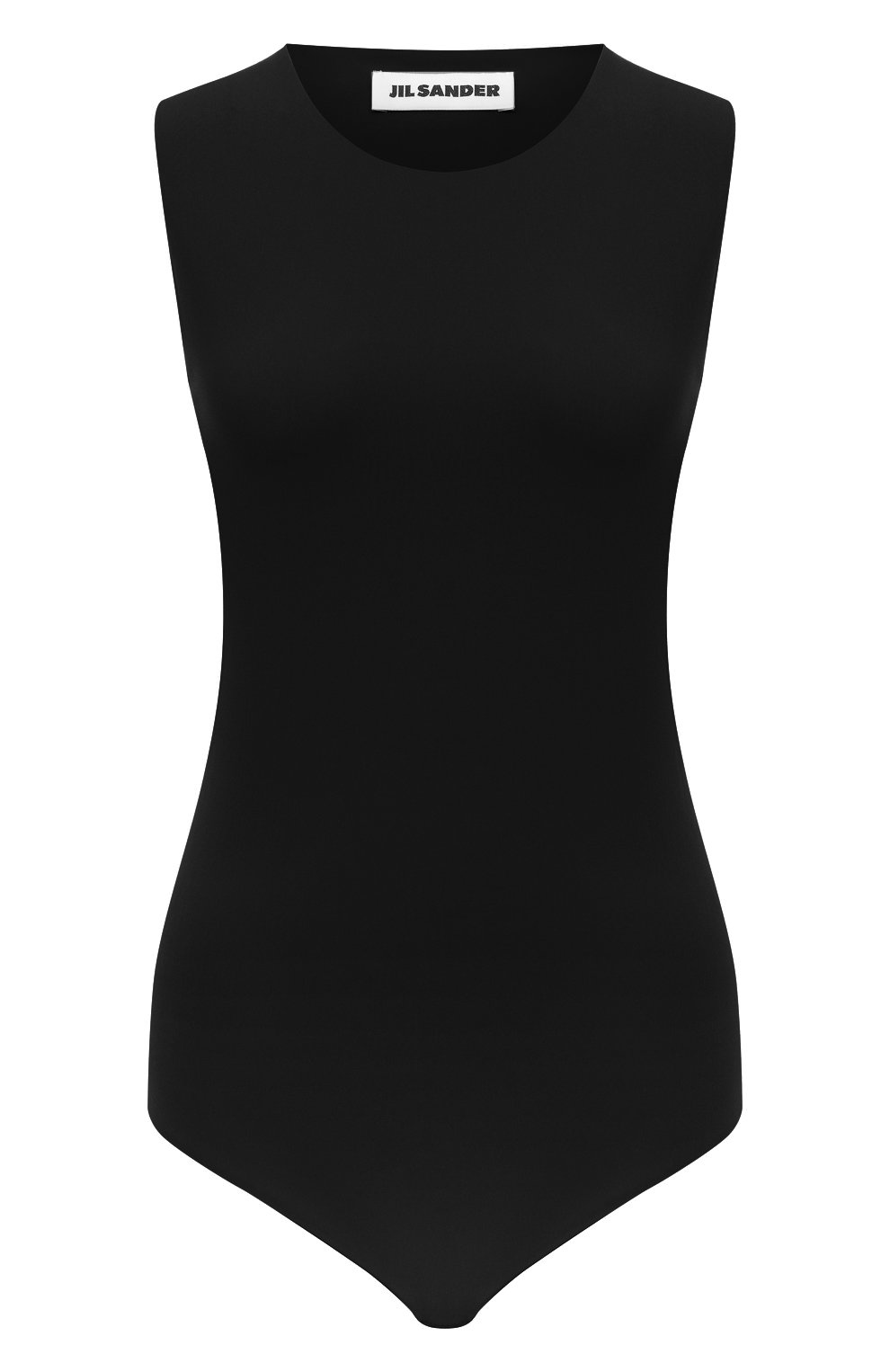 Боди JIL SANDER черного цвета по цене 26250 руб., арт. JSWT705041-WT477108, фото 1 Боди JIL SANDER, арт. JSWT705041-WT477108, фото 1