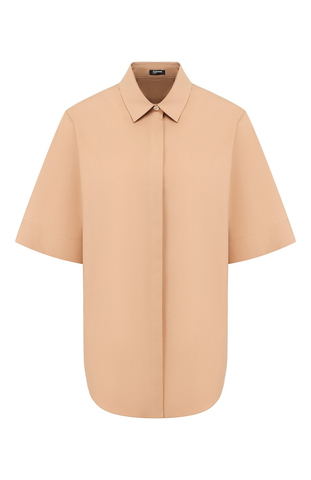 Хлопковая рубашка JIL SANDER NAVY, арт. JNWM6008A/JM2535, фото 1
