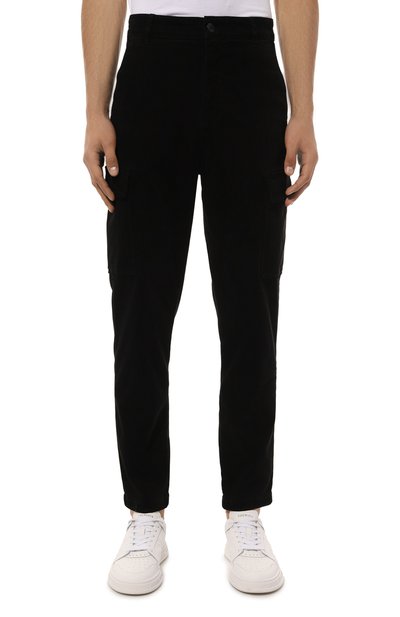 Брюки-карго 7 FOR ALL MANKIND черного цвета по цене 26350 руб., арт. JSGCC540VB, фото 3 Брюки-карго 7 FOR ALL MANKIND, арт. JSGCC540VB, фото 3