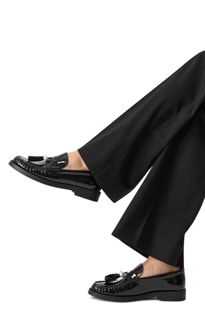 Кожаные лоферы addie JIMMY CHOO, арт. ADDIE/PEARL/PAT, фото 3